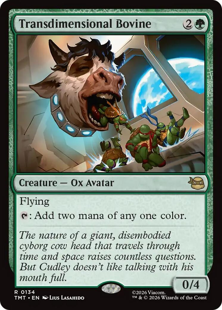 Image for Transdimensional Bovine [134] - Magic: The Gathering