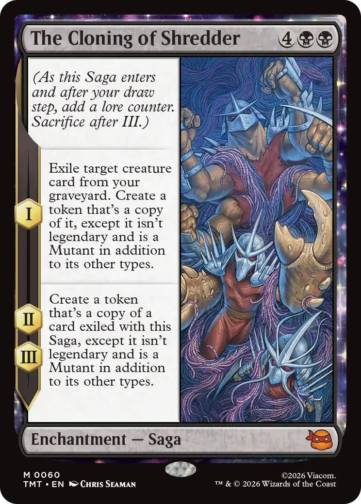 Image for The Cloning of Shredder [60] - Magic: The Gathering