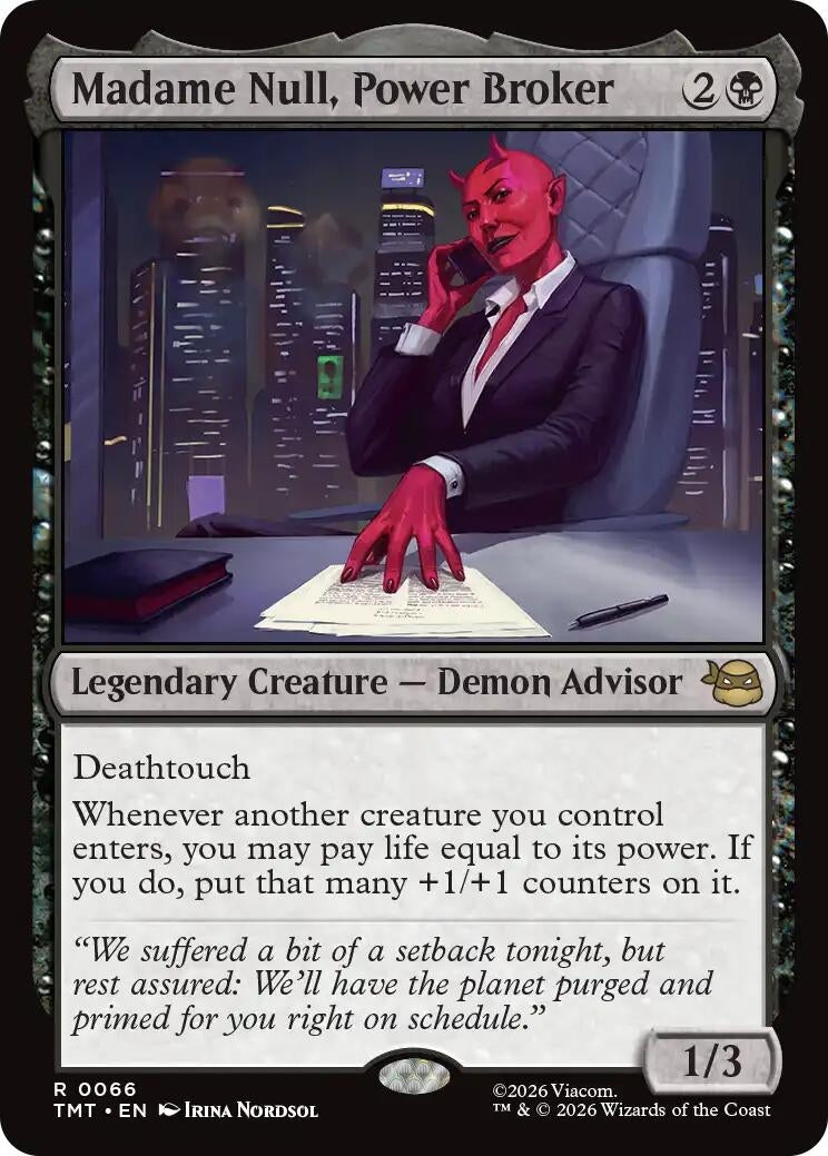 Image for Madame Null, Power Broker [66] - Magic: The Gathering