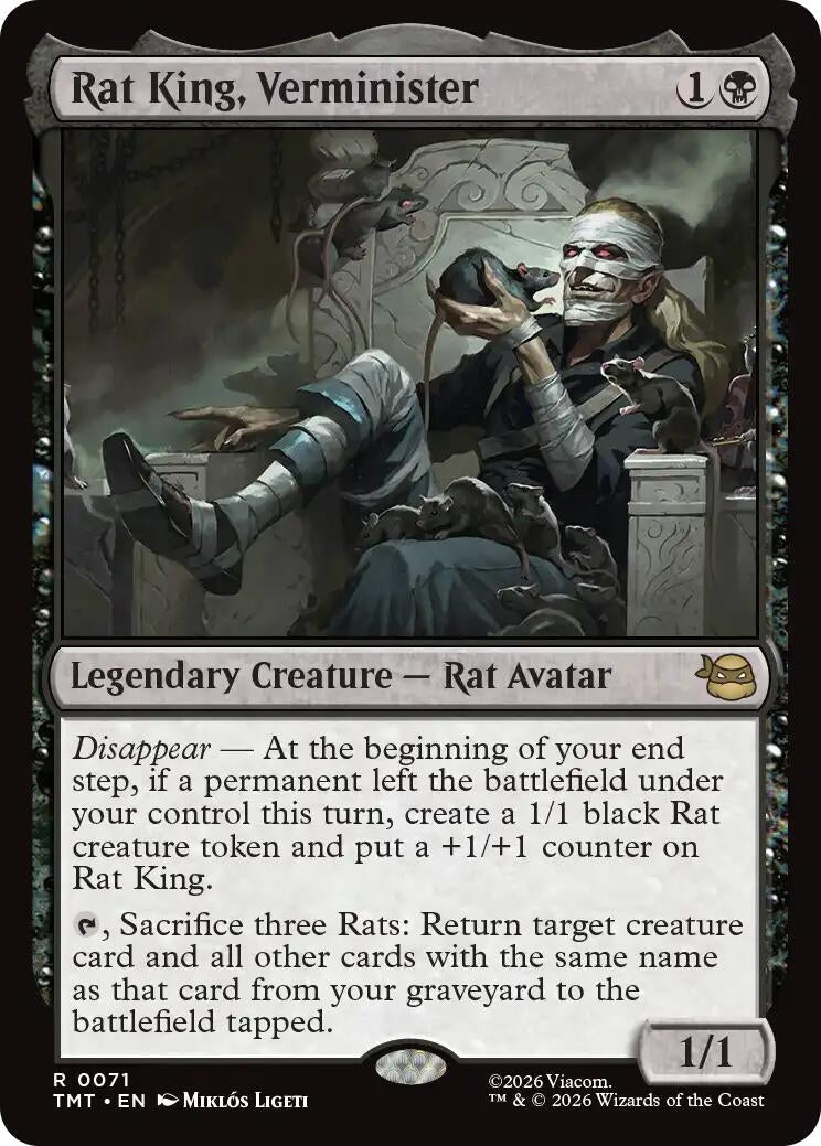Image for Rat King, Verminister [71] - Magic: The Gathering