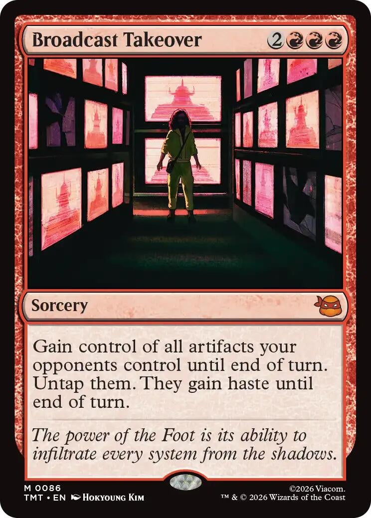 Image for Broadcast Takeover [86] - Magic: The Gathering