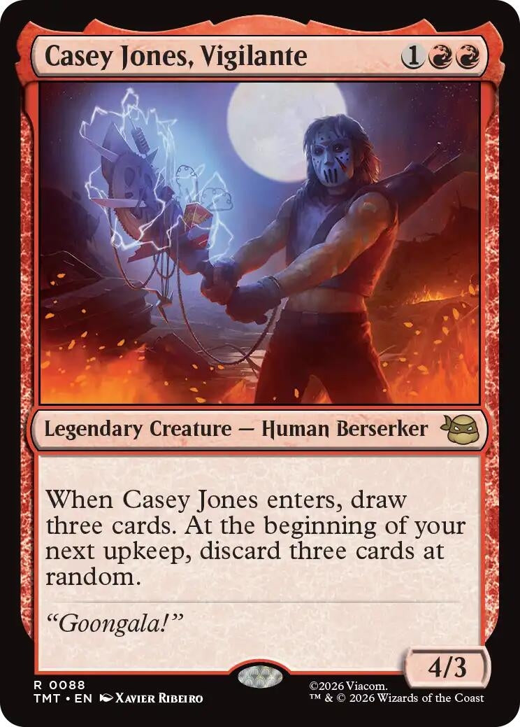 Image for Casey Jones, Vigilante [88] - Magic: The Gathering