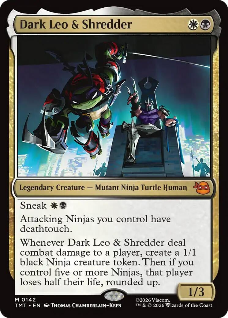 Image for Dark Leo & Shredder [142] - Magic: The Gathering