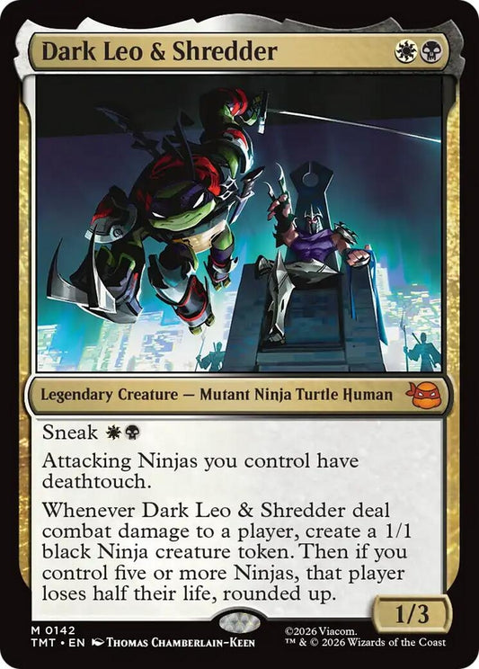 Image for Dark Leo & Shredder [142] - Magic: The Gathering