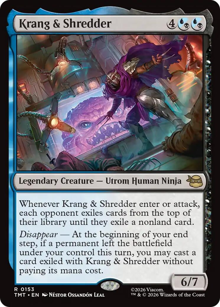 Image for Krang & Shredder [153] - Magic: The Gathering