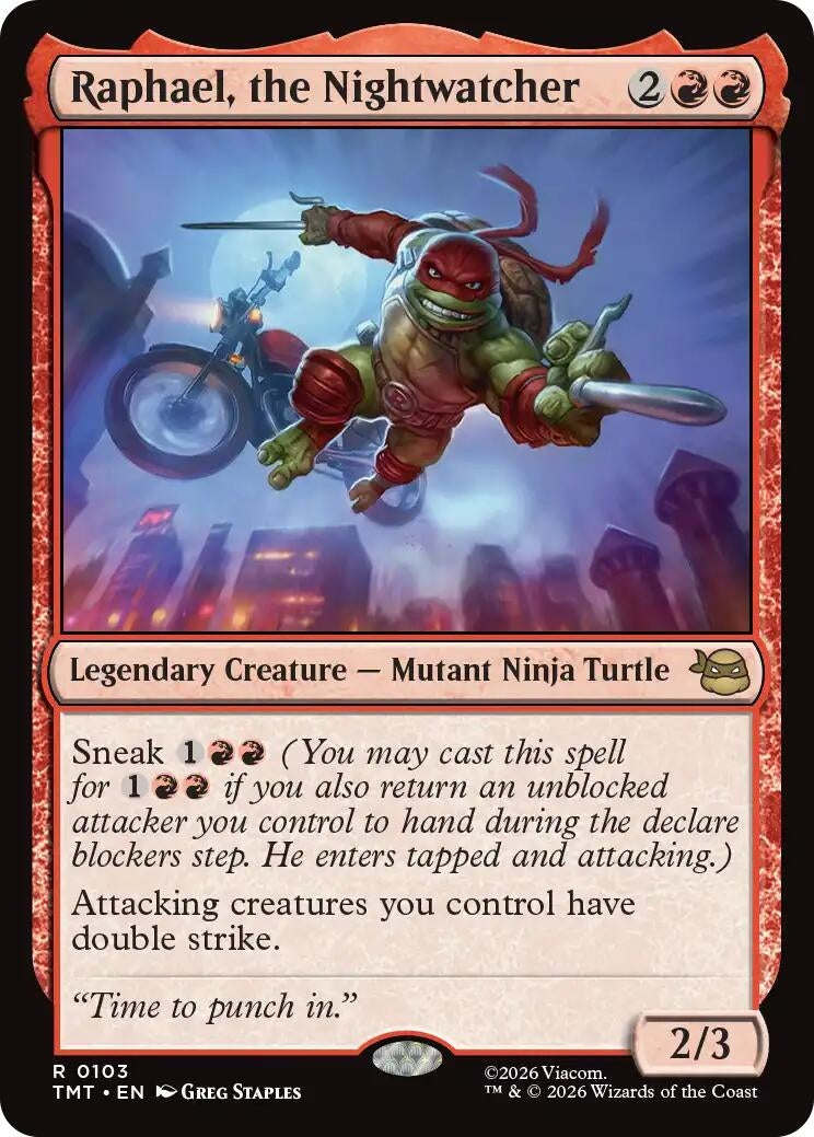 Image for Raphael, the Nightwatcher [103] - Magic: The Gathering