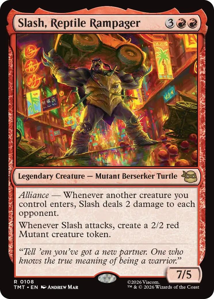 Image for Slash, Reptile Rampager [108] - Magic: The Gathering