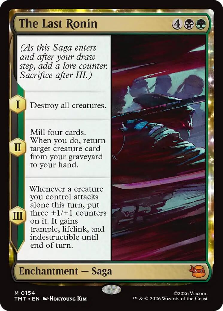 Image for The Last Ronin [154] - Magic: The Gathering