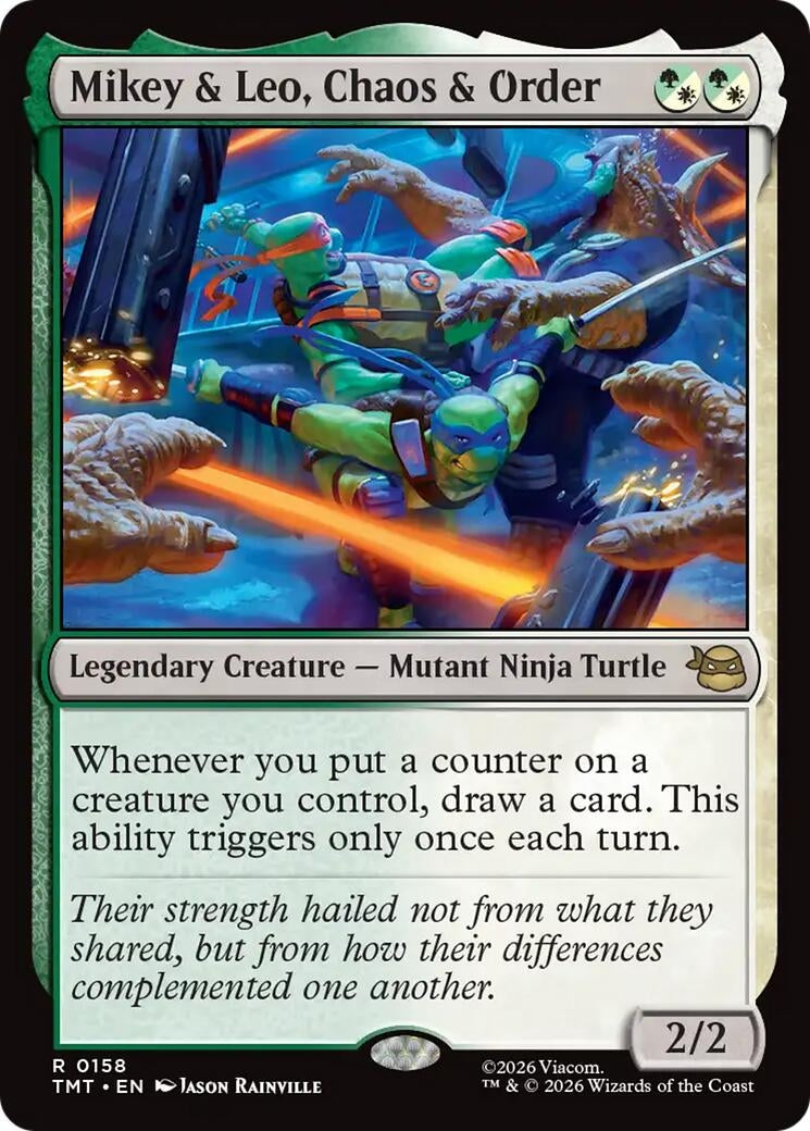 Image for Mikey & Leo, Chaos & Order [158] - Magic: The Gathering