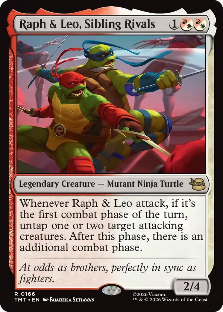 Image for Raph & Leo, Sibling Rivals [166] - Magic: The Gathering