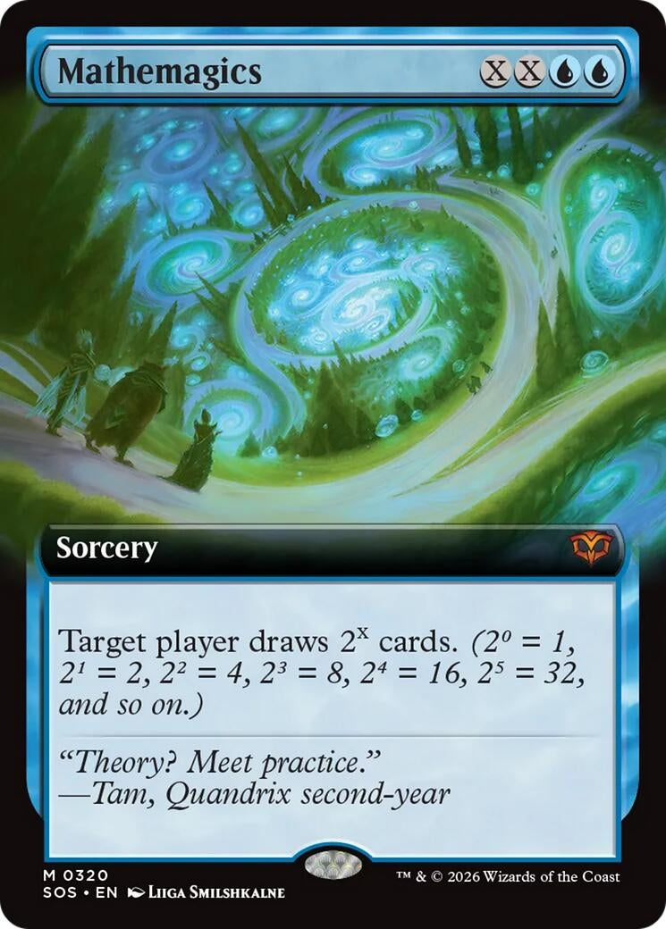 Image for Mathemagics (Extended Art) [320] - Magic: The Gathering