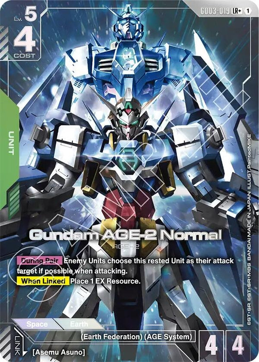 Image for Gundam AGE-2 Normal (LR+) [GD03-019] - Gundam Card Game