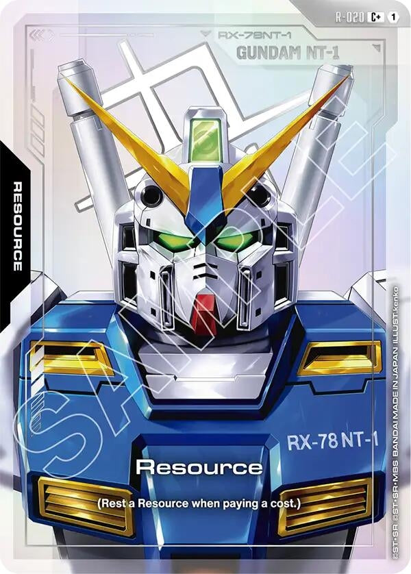 Image for Resource (R-020) (C+) [R-020] - Gundam Card Game