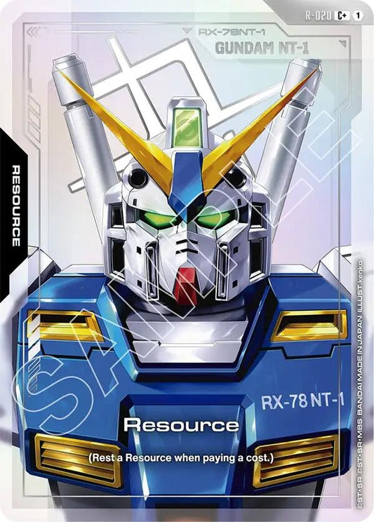 Image for Resource (R-020) (C+) [R-020] - Gundam Card Game