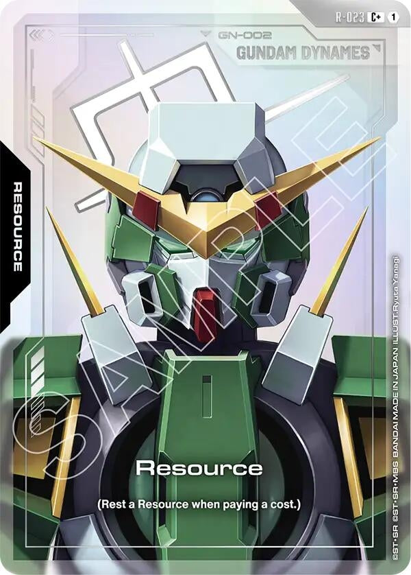 Image for Resource (R-023) (C+) [R-023] - Gundam Card Game