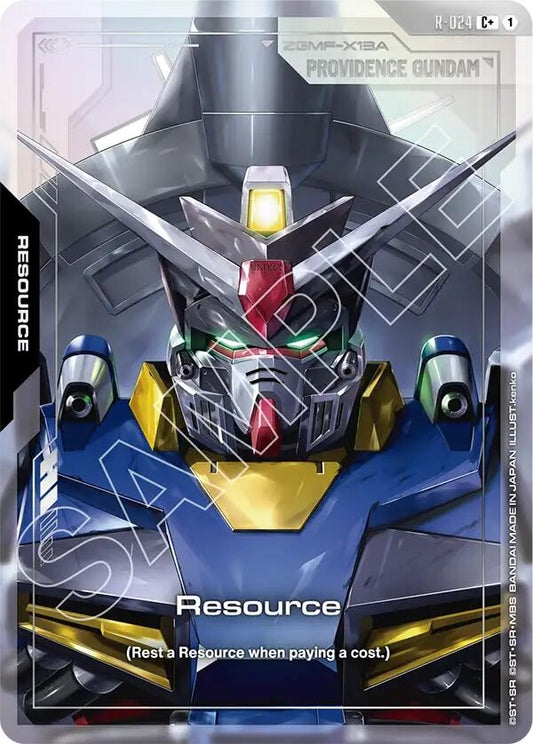 Image for Resource (R-024) (C+) [R-024] - Gundam Card Game