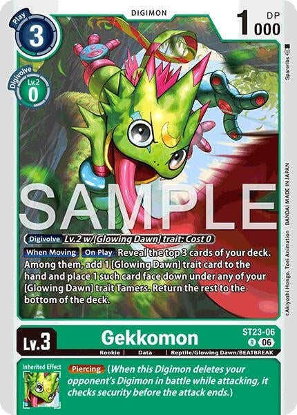 Image for Gekkomon [ST23-06 R] - Digimon Card Game