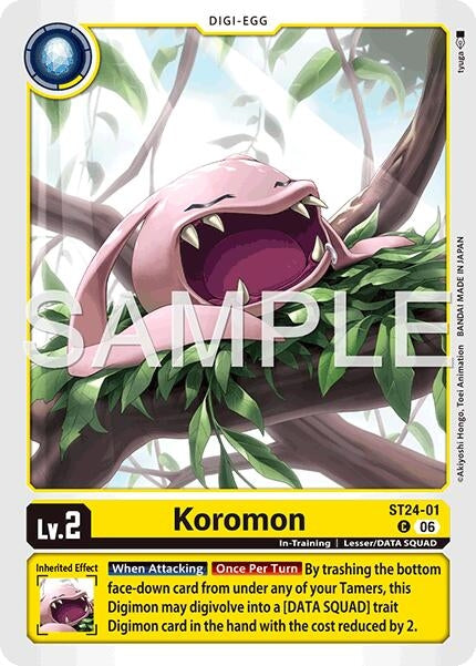 Image for Koromon [ST24-01 C] - Digimon Card Game