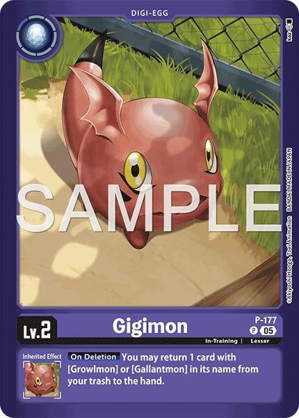 Image for Gigimon [P-177 P] - Digimon Card Game
