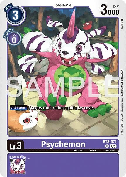 Image for Psychemon (Reprint) [BT8-071 C] - Digimon Card Game