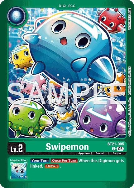 Image for Swipemon [BT21-005 C] - Digimon Card Game