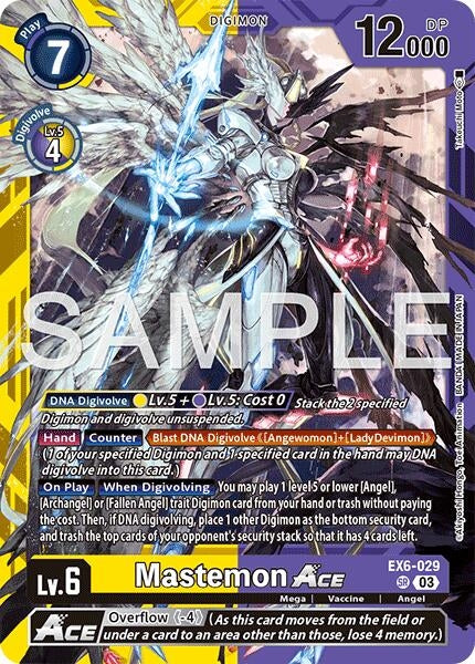 Image for Mastemon ACE [EX6-029 SR] - Digimon Card Game