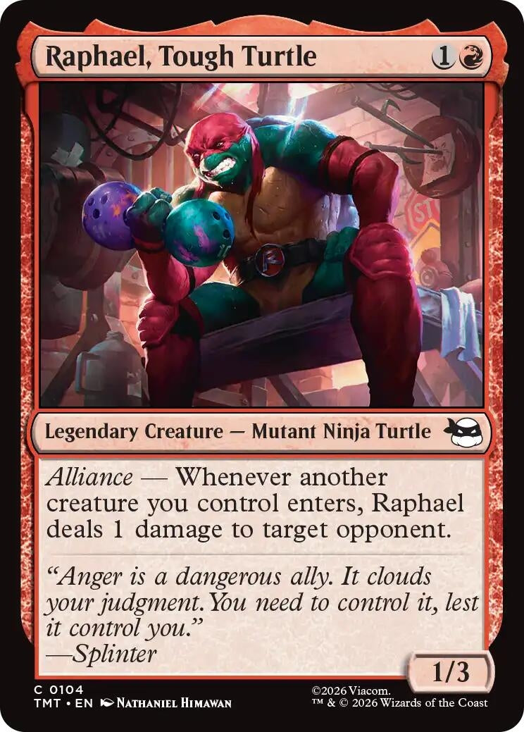 Image for Raphael, Tough Turtle [104] - Magic: The Gathering