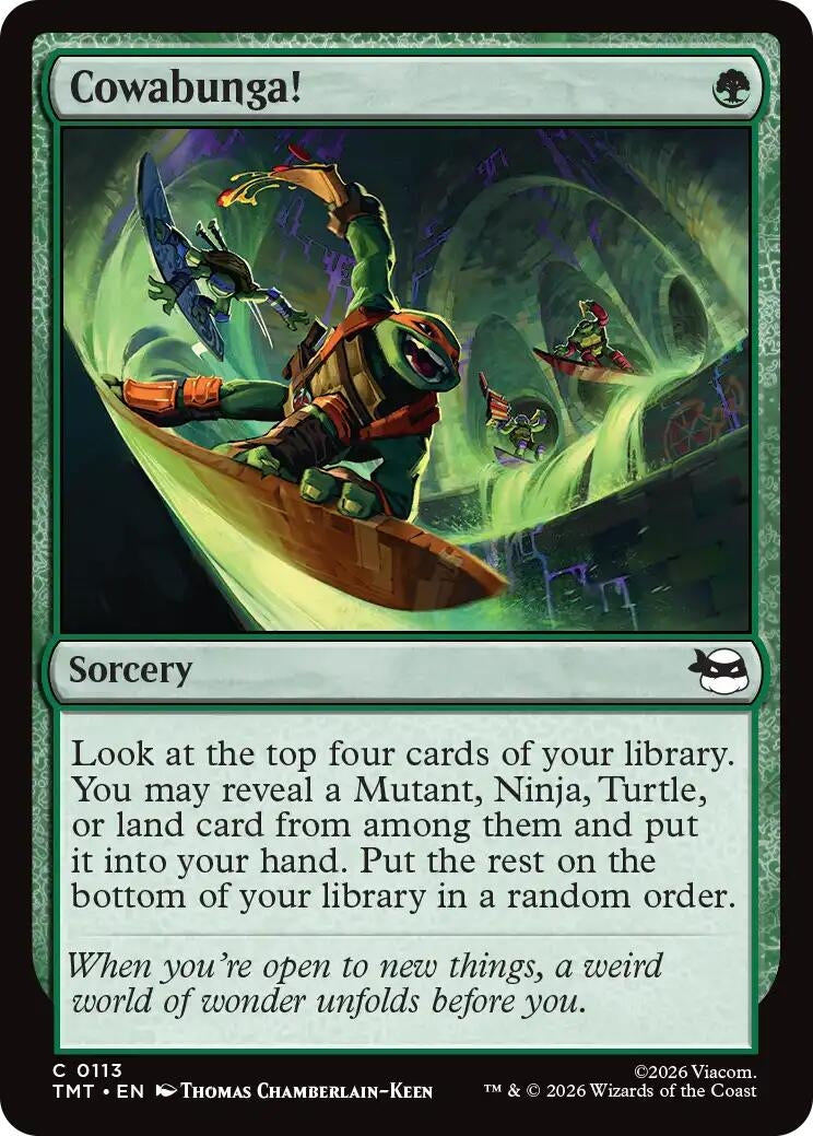 Image for Cowabunga! [113] - Magic: The Gathering