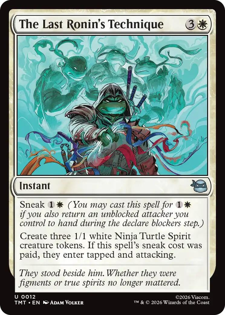 Image for The Last Ronin's Technique [12] - Magic: The Gathering