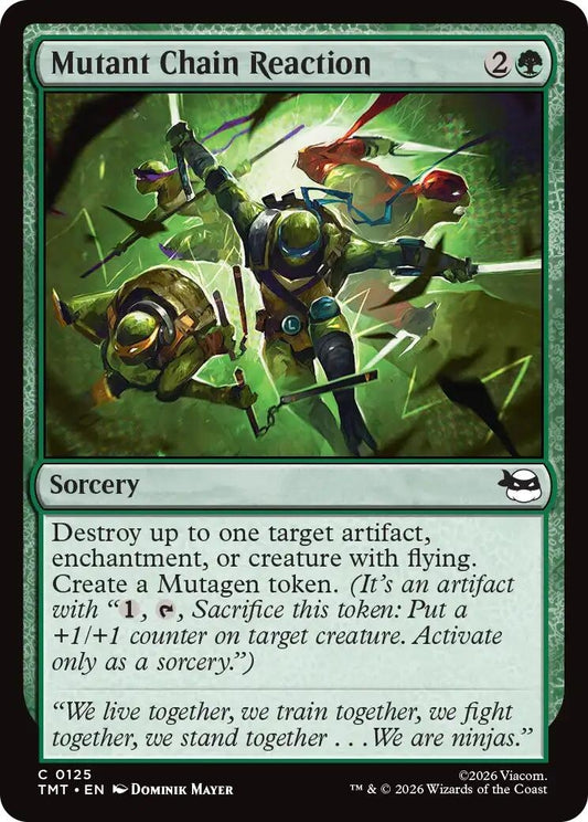 Image for Mutant Chain Reaction [125] - Magic: The Gathering