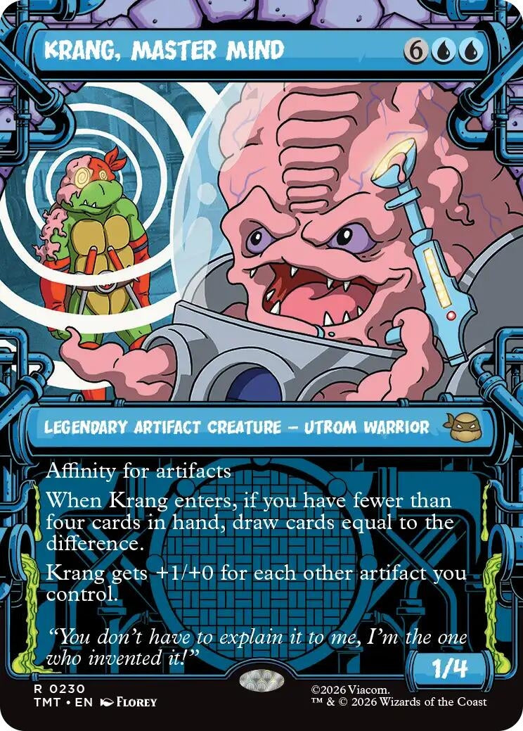Image for Krang, Master Mind (Showcase) [230] - Magic: The Gathering