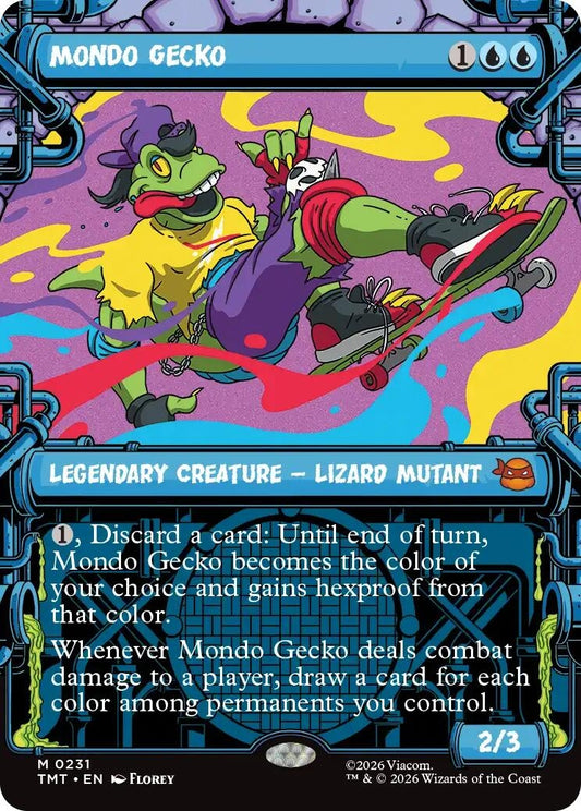 Image for Mondo Gecko (Showcase) [231] - Magic: The Gathering