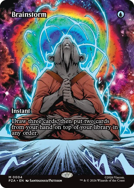 Image for Brainstorm (Borderless) [4] - Magic: The Gathering