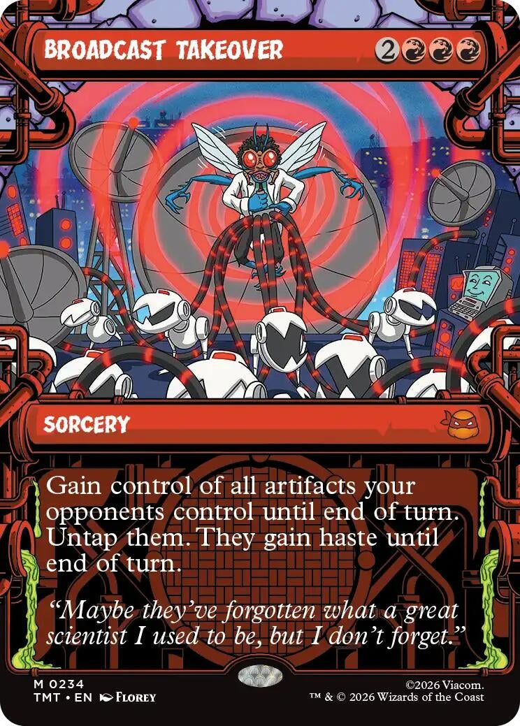 Image for Broadcast Takeover (Showcase) [234] - Magic: The Gathering