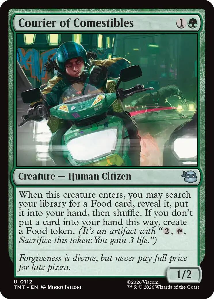 Image for Courier of Comestibles [112] - Magic: The Gathering