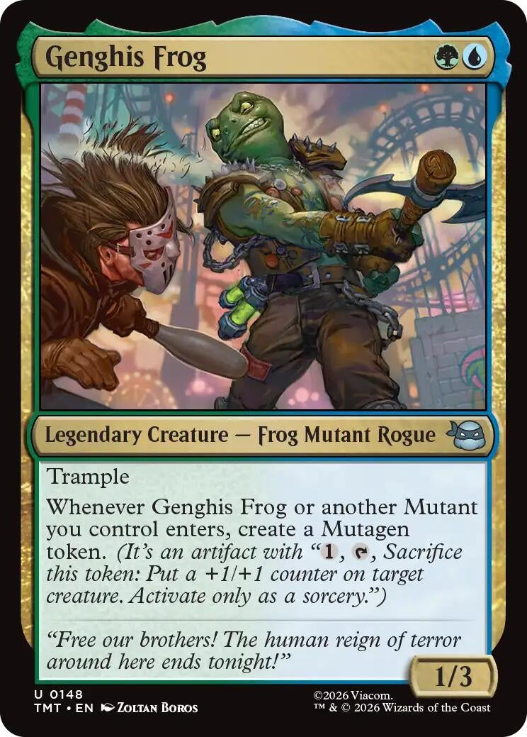 Image for Genghis Frog [148] - Magic: The Gathering