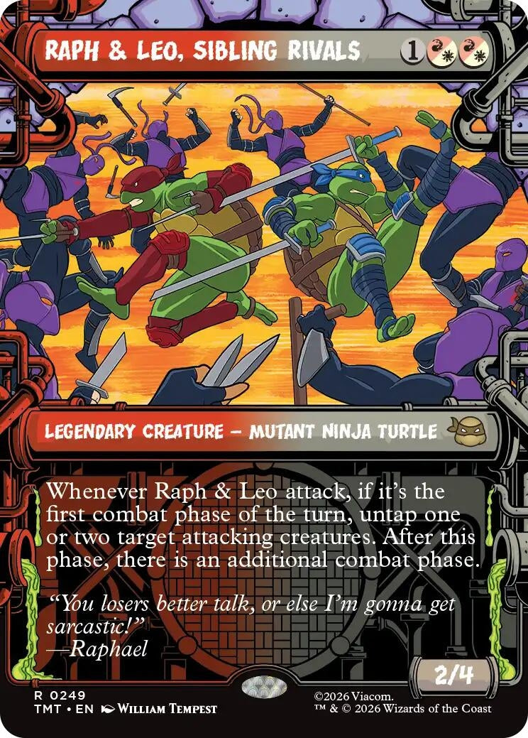 Image for Raph & Leo, Sibling Rivals (Showcase) [249] - Magic: The Gathering