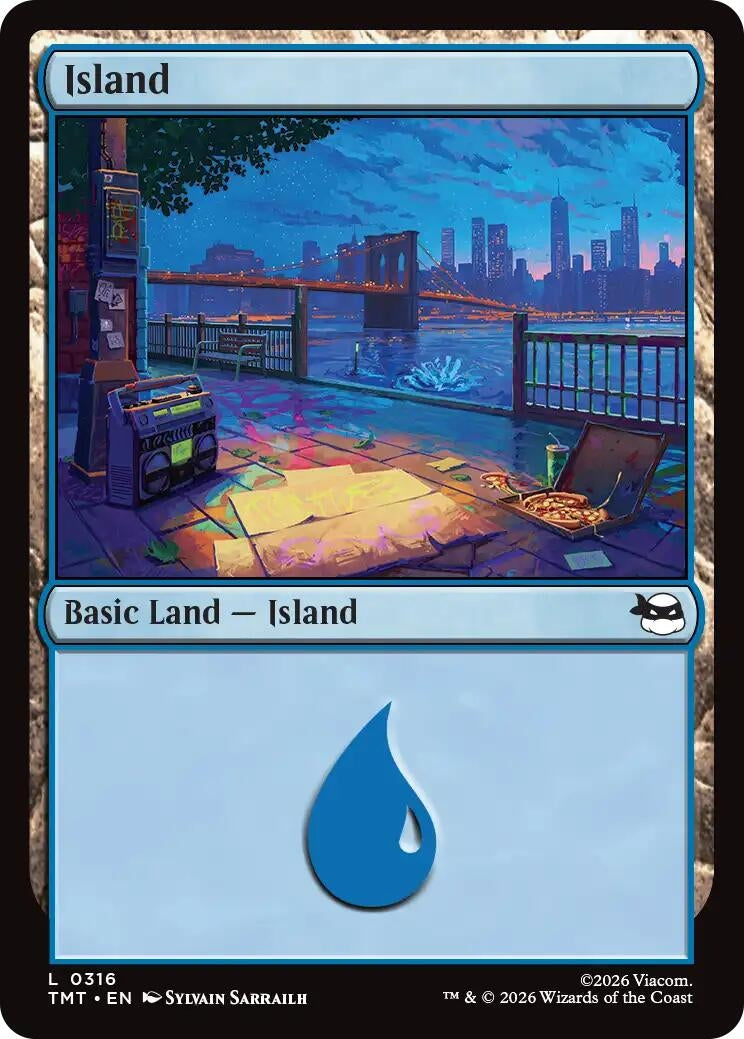 Image for Island (0316) [316] - Magic: The Gathering