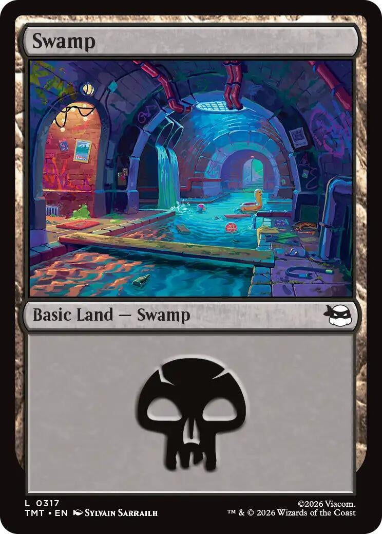 Image for Swamp (0317) [317] - Magic: The Gathering