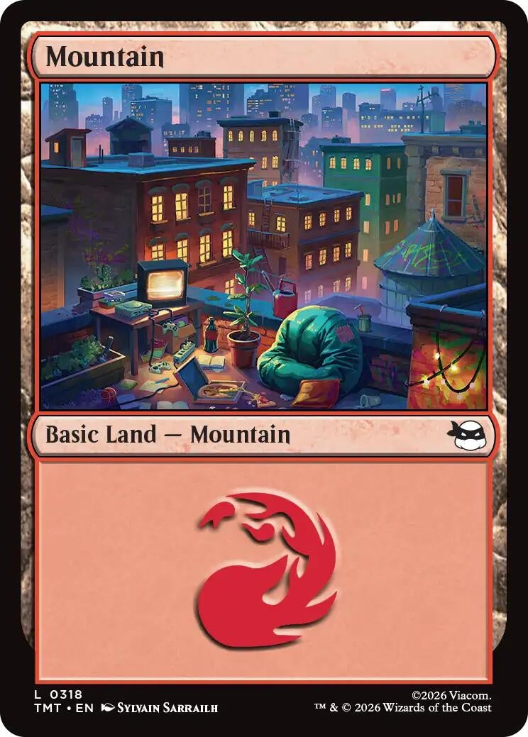 Image for Mountain (0318) [318] - Magic: The Gathering