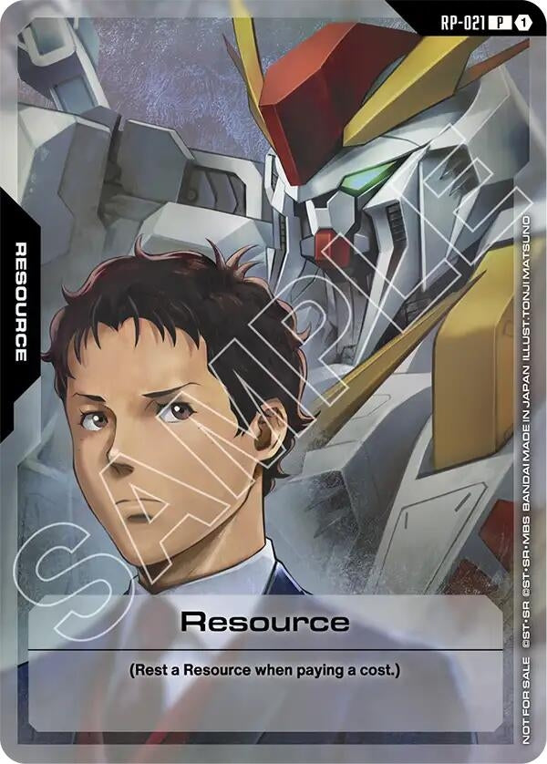 Image for Resource (RP-021) (Mobile Suit Gundam: Hathaway's Flash) [RP-021] - Gundam Card Game