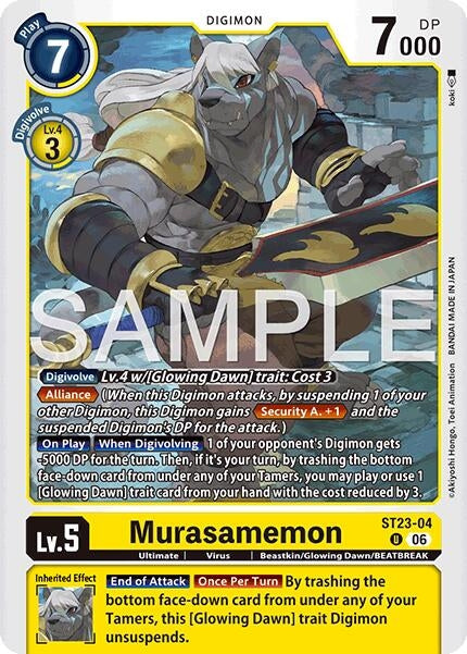 Image for Murasamemon [ST23-04 U] - Digimon Card Game