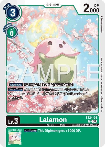 Image for Lalamon [ST24-08 C] - Digimon Card Game