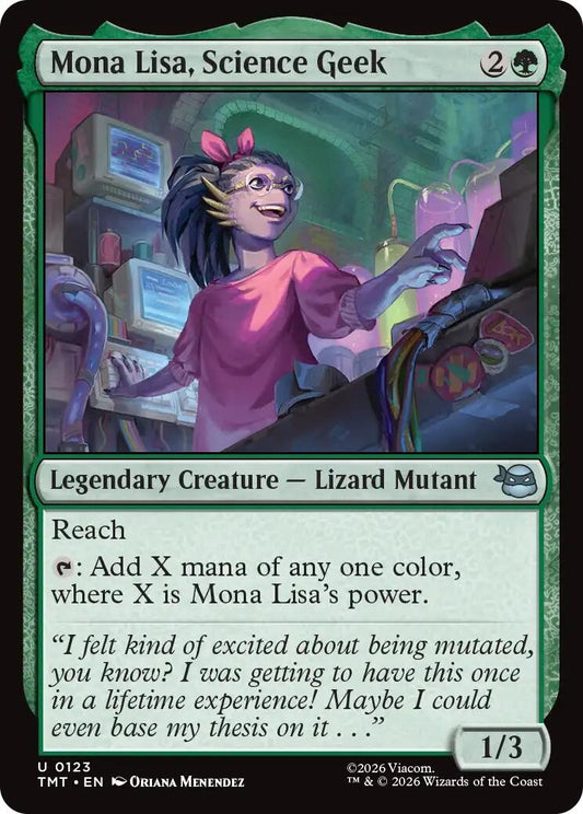 Image for Mona Lisa, Science Geek [123] - Magic: The Gathering