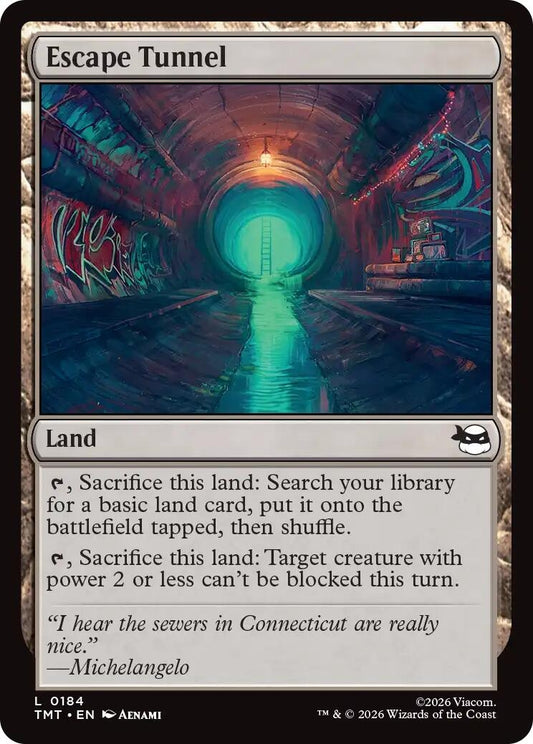 Image for Escape Tunnel [184] - Magic: The Gathering