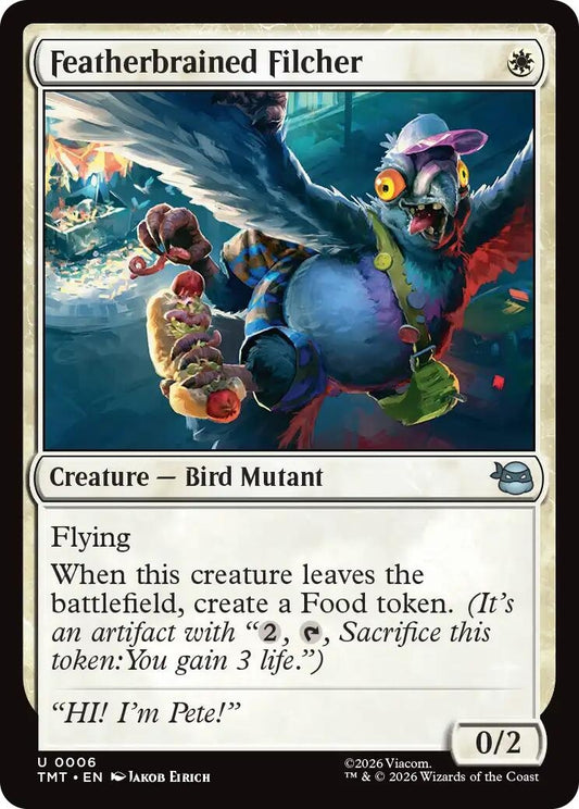 Image for Featherbrained Filcher [6] - Magic: The Gathering