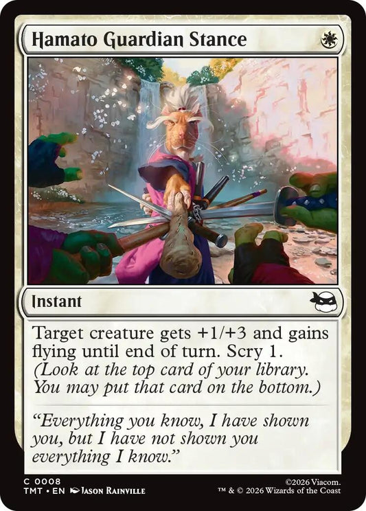Image for Hamato Guardian Stance [8] - Magic: The Gathering
