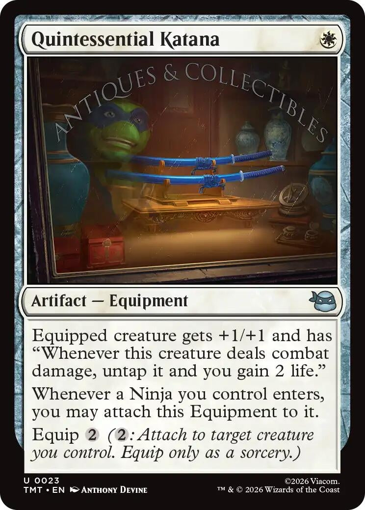 Image for Quintessential Katana [23] - Magic: The Gathering
