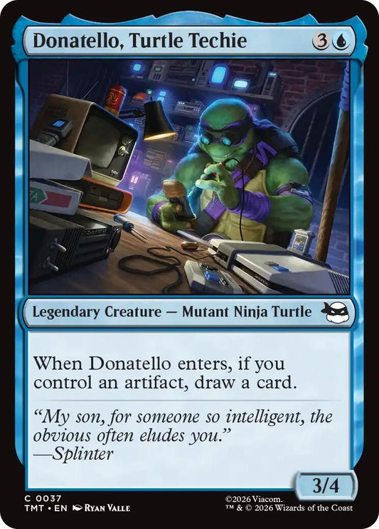 Image for Donatello, Turtle Techie [37] - Magic: The Gathering
