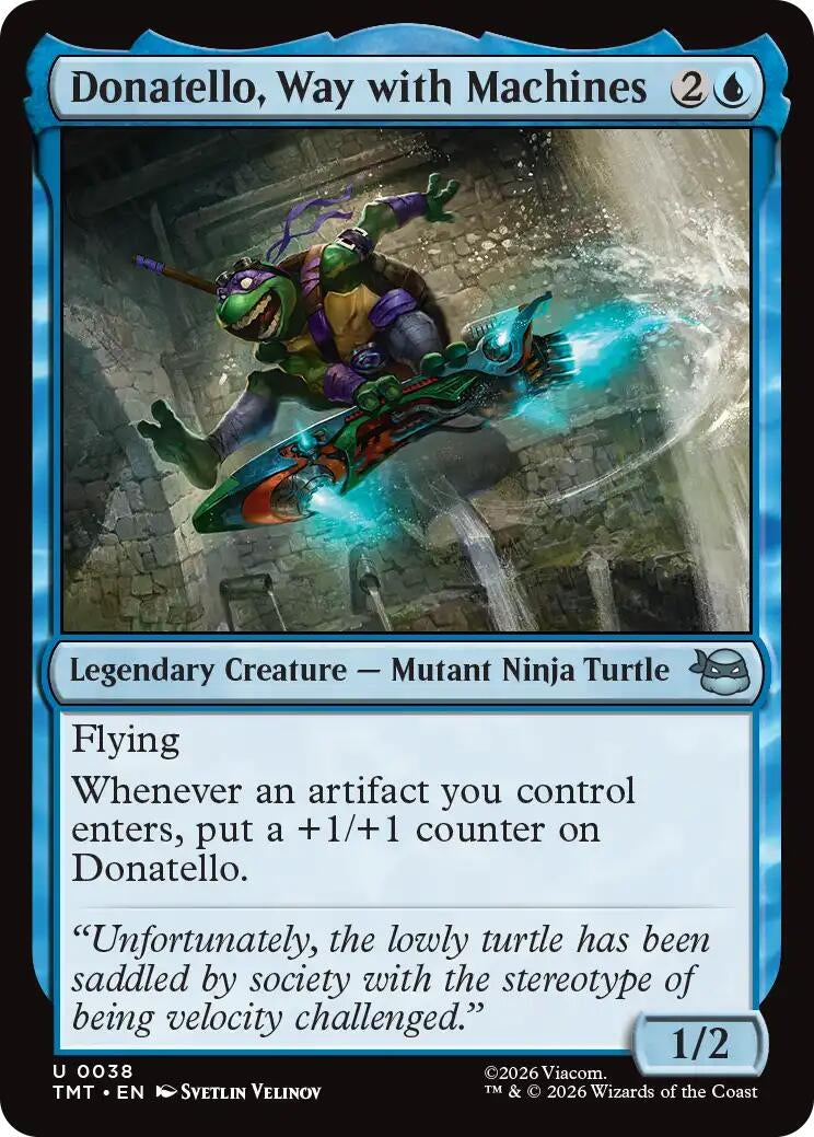 Image for Donatello, Way with Machines [38] - Magic: The Gathering